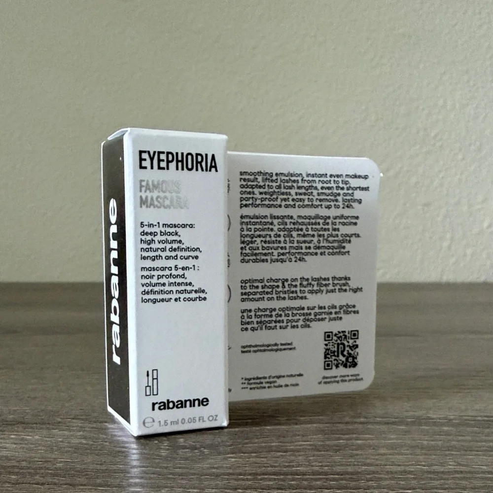 ❤️$5 NWT Paco Rabanne Eyephoria Famous Mascara 1.5ml